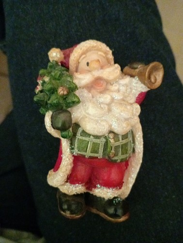 Statua babbo natale 10cm - babbo,