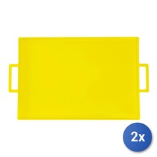 2x Vassoi In Melamina