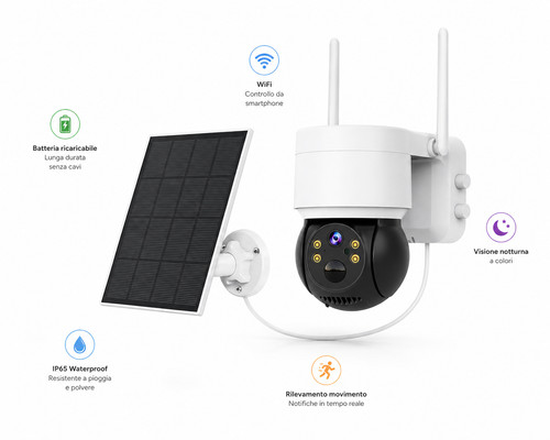 Telecamera smart wifi con - telecamera,