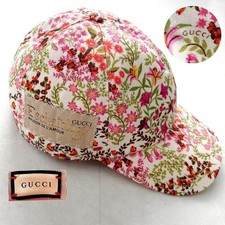 Cappello botanico Gucci stampa
