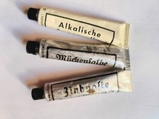 2.WK WEHRMACHT ORIGINALE SALBENTUBEN VERBANDKASTEN ARZT DRK SANITÄTER (a)