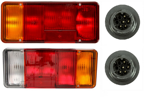 Coppia fanali posteriori - posteriori, iveco
