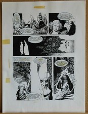 UGOLINO COSSU - TAVOLA ORIGINALE LANCIOSTORY