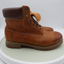 Stivali stringati Timberland Heritage 6 pollici Premium 27094 da uomo US 13 in pelle marrone