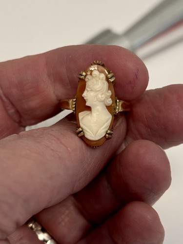 Anello vintage oro - giallo, 18