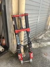 Forcelle Marzocchi 50 con piastre anodizzate Husqvarna 450/510/530 | SWM