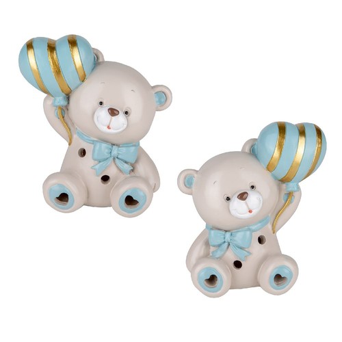Pupo orso orsetto celeste - 1,