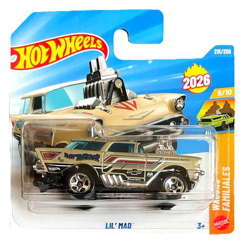 Hot wheels chevrolet wagon lil - chevrolet,
