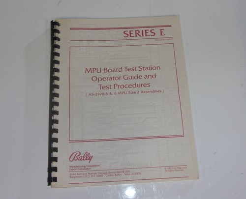 Bally slot machine mpu board - slot,