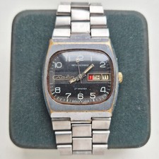 Orologio Vintage Sovietico URSS RUSSO Slava 26 jewels TANK TV 2428 AUTOMATICO...