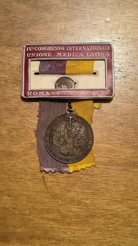 Medaglia medica latina - medaglia,