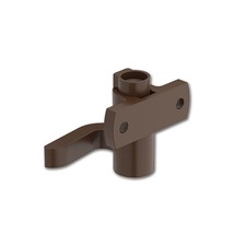 Gancio sinistro marrone per