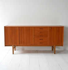 MidCentury Sideboard in teak anni ’60, design scandinavo vintage, 60s
