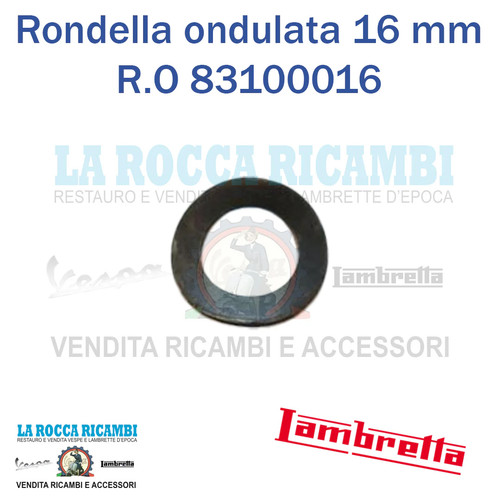 Rondella ondulata per - ondulata,