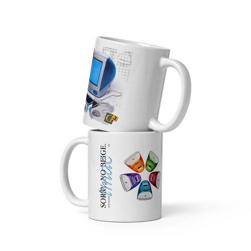 Tazza premium retro - imac, g3