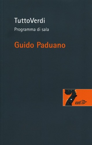 Tuttoverdi programma sala - tuttoverdi., di