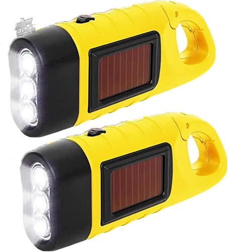 Torce led solari manovella - 2,