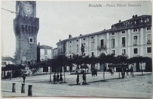 Cartolina stradella pavia - stradella,