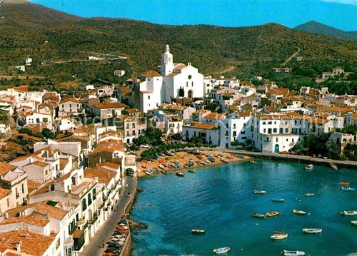 Veduta aerea cadaques - veduta,