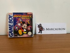 Mickey Mouse V 5 Magic Wands Nintendo Game Boy SOLO BOX ESTERNO
