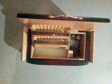 PORTASIGARETTE PORTA SIGARETTE con Carillon VINTAGE IN LEGNO SCATOLA DECORATA