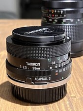 Obiettivo Tamron 28mm F 2,5 Attacco CY Yashica Contax Manual