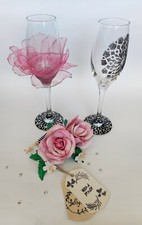 Bicchieri sposi Calici sposi matrimonio, brindisi Anniversario testimone regalo