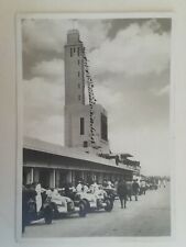 CARTOLINA AUTOMOBILE AUTO ESPOSIZIONE AUTODROMO TRIPOLI LIVIA COLONIALE CAR
