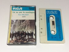 MUSICASSETTA  Coro Sat S.A.T. - Là su per le montagne Volume 5 RCA 1972