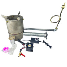 Vecchio bruciatore olio motore