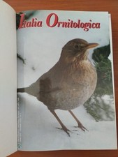 L'ITALIA ORNITOLOGICA ANNO 1999 RIVISTA DI ORNITOLOGIA ANNATA COMPLETA 12 NUMERI