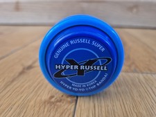 Yoyo Hyper Russell Suoer Blu BANDAI Made in Korea Vintage 