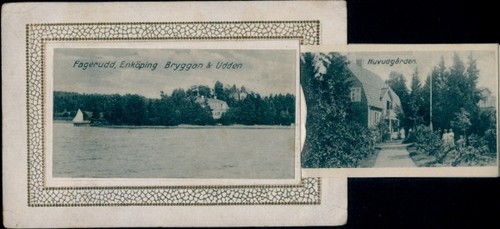 Cartolina leporello enköping - cartolina,