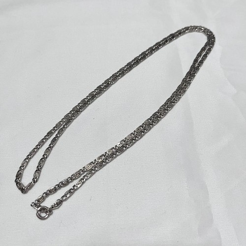Collana argento catena curva - collana, s