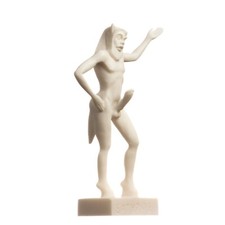 Statua greca romana satiro Pan