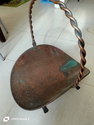 Cesto porta legna rame - in,