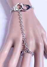 Bracciale BACIAMANO donna Manette Amore in Acciaio catena catenina argento