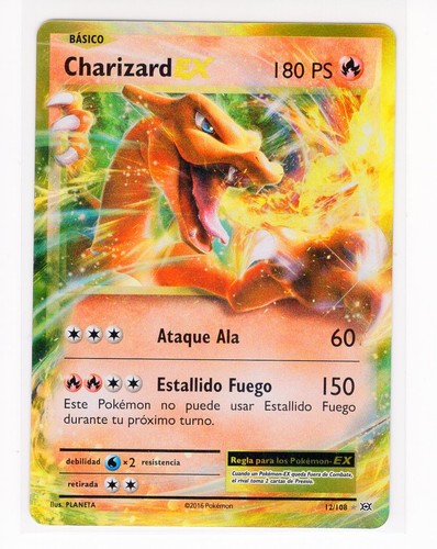 Esp spagnolo charizard - charizard, xy