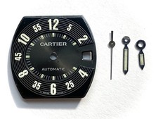 CARTIER Roadster - Dial + Hands - Automatic - Black