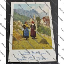 Cartolina Costumi Valsesiani -