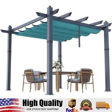 10x10 Ft Aluminum Pergola with