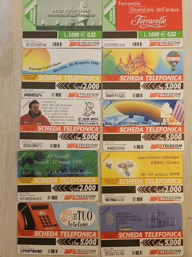 Schede telefoniche italiane - 12,