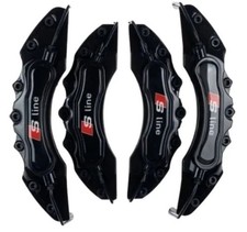 4x Copri Pinza Freno Nero per