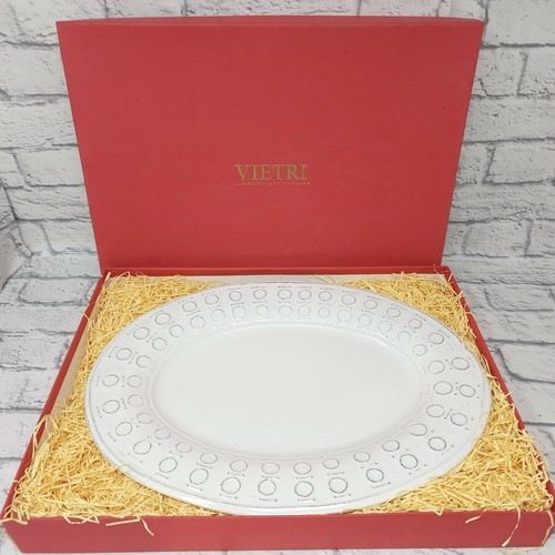 Piatto ovale vietri forte - vietri, 15"