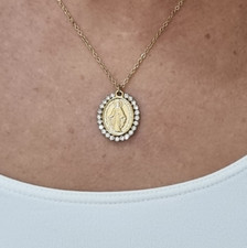 Collana madonna miracolosa in