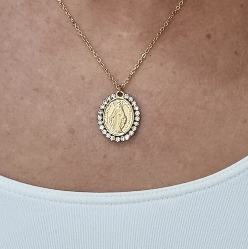 Collana madonna miracolosa - , in