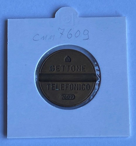 Gettone telefonico cmm - cmm, 7609