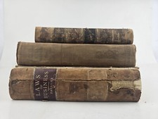 3 ANTIQUE Books ASSORTED LOT -