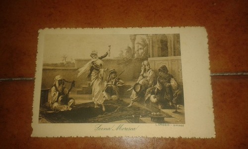 Cartolina luigi crosio scena - cartolina,