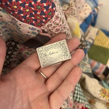 Scatola profumo vinaigrette